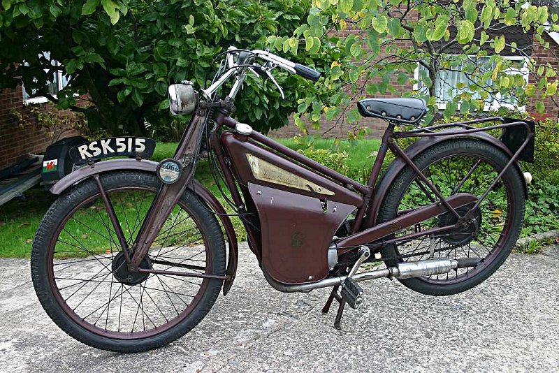 Another 1955 New Hudson Autocycle.